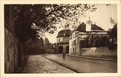 VINTAGE POSTCARD Small Tables De Langres Carries Moulins the Entered Southern ones Of the City