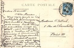 VINTAGE POSTCARD Rheims the Cathedral the Smile Of Rheims Guardian angel Of St Nicaise