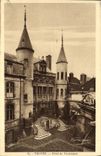 VINTAGE POSTCARD Troyes Hotel De Vauluisant