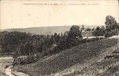 VINTAGE POSTCARD Landreville Holy Slope Beline La Chapelle