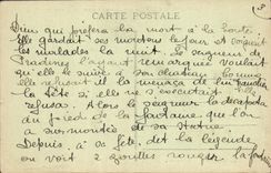 VINTAGE POSTCARD Landreville Holy Slope Beline La Chapelle