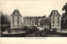 VINTAGE POSTCARD Castle De Lignieres