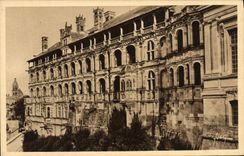 CPA Blois Le Chateau Facade Francois 1er