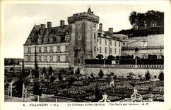 CPA Villandry Le Chateau Et Les Jardins 