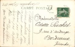 VINTAGE POSTCARD Picturesque Ardeche Wood De Paiolive the Bridge Of the Fairies