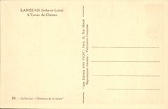 CPA Langeais L'Entree Du Chateau