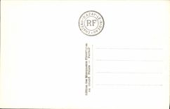 POSTAL Azay de la VENDIMIA la opinión de la cortina