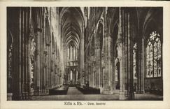VINTAGE POSTCARD Koln has Rh Dom Inneres
