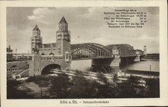 CPA Koln A Rh Hohenzollernbrucke