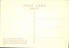 CPA Tut Ank Amen's Treasures Chamber In The Lomb At Luxor Egypte