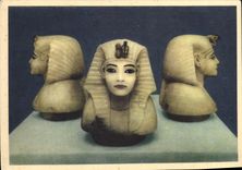 La POSTAL Ank Amen S de la VENDIMIA atesora Egipto encubierto