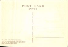 CPA Tut Ank Amen's Treasures Egypte