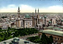 POSTAL MODERNA El Cairo Sulton Hassan y mezquita Egipto del EL Riffai