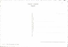 MODERN CARD Cairo The Pyrarnids off Giza Egypt Camel