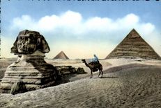 CPM The great sphinx and pyramids Egypte