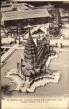 CPA Marseille Exposition Coloniale 1922 Temple d'Angkor Vat et le lac