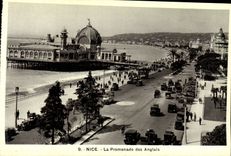 CPA Nice La Promenade Des Anglais