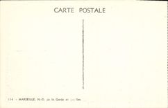 CPA Marseille Notre Dame de la Garde et les Iles