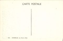 CPA Marseille La Porte D'Aix Tramway