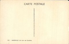 CPA Marseille Un Coin de Corniche