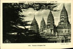 CPA Exposition Coloniale Internationale Paris 1931 Temple d'Angkor Vat