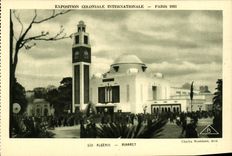 CPA Exposition Coloniale Internationale Paris 1931 Algerie Minaret