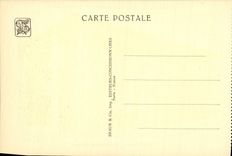 VINTAGE POSTCARD Fair Colonial International Paris 1931 Cameroun Togo Grand house