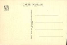VINTAGE POSTCARD Exposition Colonial International Paris 1931 Section metropolitan Palais Is