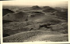 VINTAGE POSTCARD Puy de Dome Extinct volcanos seen of the balcony of orientation of the obvservatoire