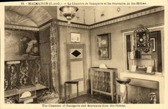 CPA Malmaison La Chambre de Bonaparte et les Souvenirs de Ste Helene 