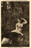 VINTAGE POSTCARD Malmaison the Josephine empress by Proudhon