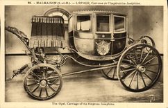 CPA Malmaison L'Opale Carrosse de l'imperatrice Josephine 
