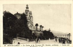 CPA Monte Carlo Le Casino et les terrasses