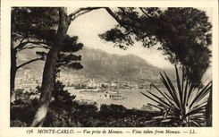 CPA Monte Carlo Vue Prise de Monaco