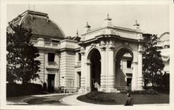 VINTAGE POSTCARD Aix Les Bains Entered of Large Cerole