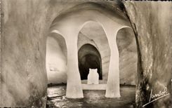 CPM Chamonix Le Montenvers La grotte de la mer de galce L'ours gardien de la grotte