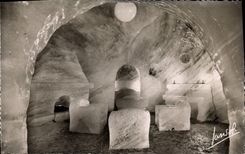 POSTAL MODERNA Chamonix Montenvers la cueva del mar del comedor del hielo