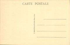 VINTAGE POSTCARD Peira Undermined Surroundings of Restoring Nice