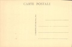 VINTAGE POSTCARD Peira Undermined the Hotels estival Station