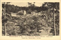 CPA Peira Cava Vue Generale Station estivale Cure d'air