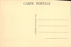 La POSTAL Peira de la VENDIMIA minó Environsde Niza en la vuelta del taladro de Paturag Vaches