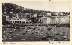 CPA Cannes Vue Prise du Mont Chevalier