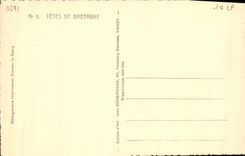 CPA Tetes De Bretagne Folklore