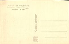 VINTAGE POSTCARD Paris International exhibition 1937 House Of Sweden Eiffel Tower