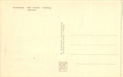 VINTAGE POSTCARD Paris International exhibition 1937 House Of Aeronautics