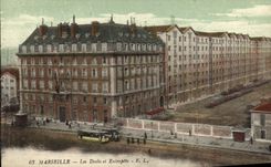 CPA Marseille Les Docks et Entrepots