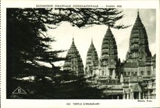 CPA Exposition Coloniale Internationale Paris 1931 Temple d'Angkor Vat