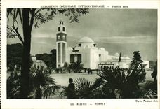 CPA Exposition Coloniale Internationale Paris 1931 Algerie Minaret