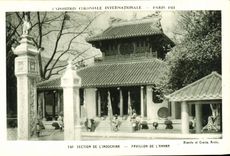 CPA Expostion Coloniale Internationale Paris 1931 Section de l'Indochine Pavillon de l'Annam