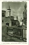 VINTAGE POSTCARD Expostion Colonial International Paris 1931 Section Tunisian Sight on the public place the coffee Moor